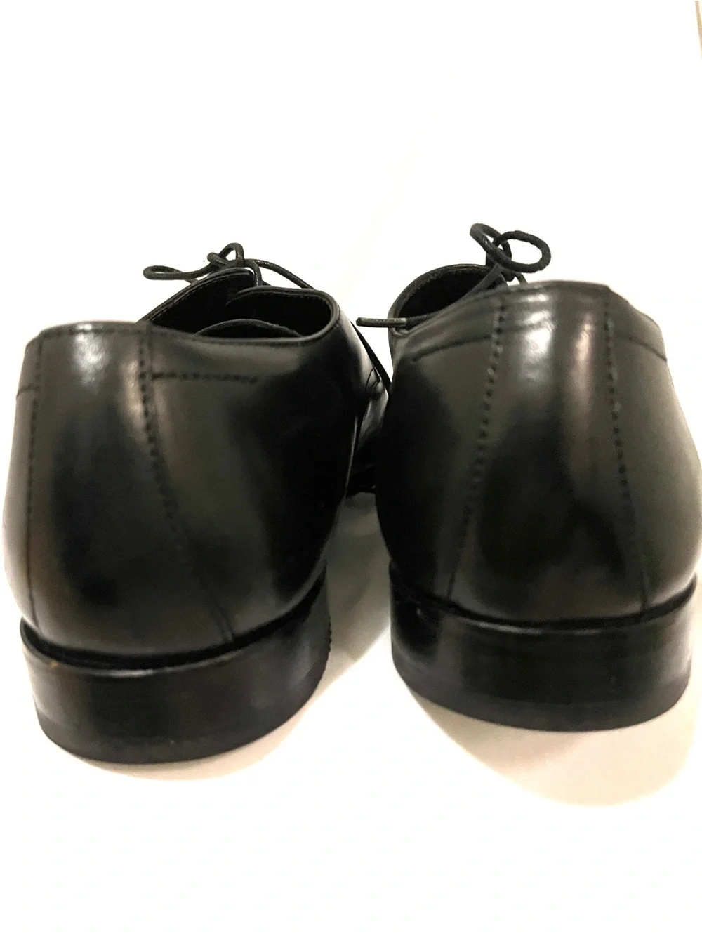 Hugo Boss Black Leather Derby Lace-Up Shoes